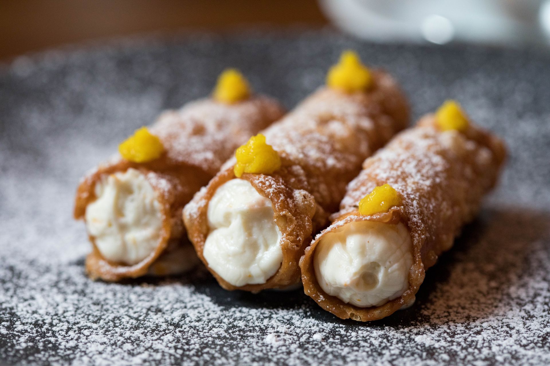 Fresh Italian desserts at LA PIAZZA Bistro & Bar